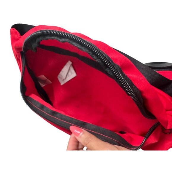 PINK VICTORIAS SECRET Red Fanny Pack Waist Bag NEW NWOT - Picture 2 of 6